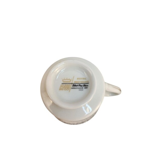 2 Royal Wentworth Ambassador Japan Fine China 8692 Tea Cup & Saucer Sets - Picture 8 of 10